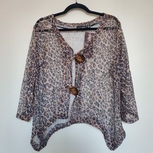 Nina Leonard Knitted Cardigan
